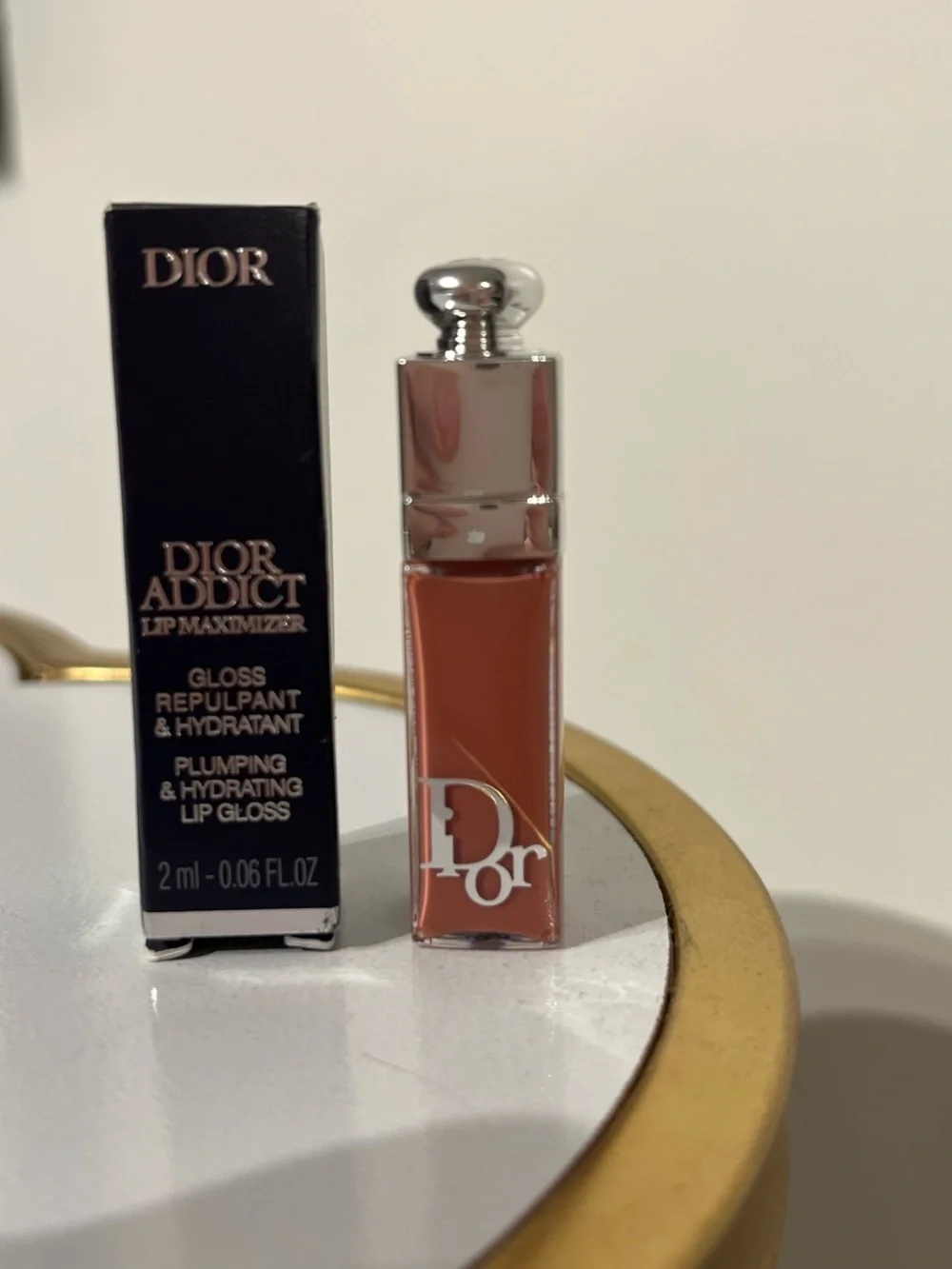 Dior Addict Lip Maximizer Gloss — Rose Nude 038